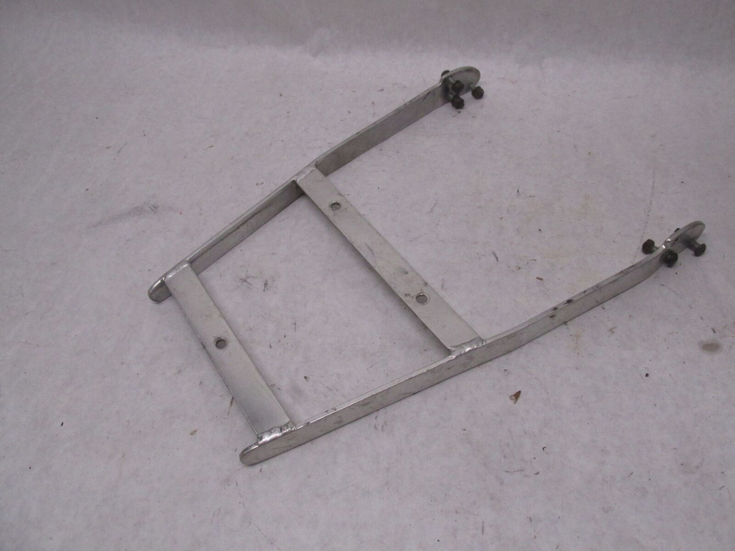 Vintage BMW Airhead Motorcycle Aluminum Rear Luggage Rack Mount Bracket