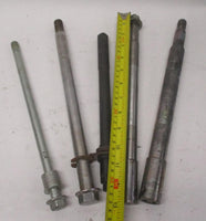 Mixed Lot of (5) Harley Front Rear Wheel Axles Softail Dyna sportster #4