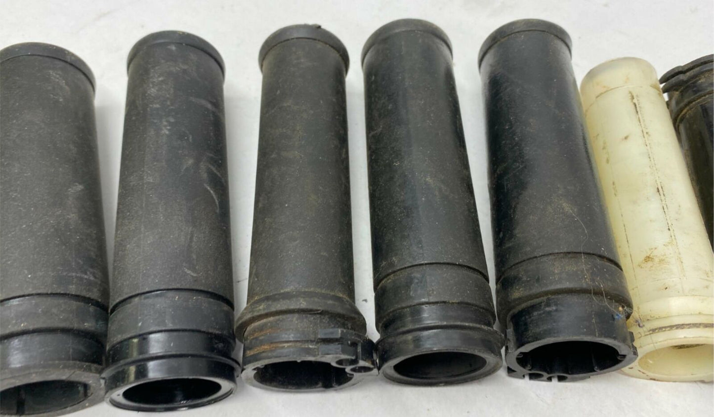 Large Lot of Stock OEM Harley Davidson Handlebar Grips Throttle Tubes