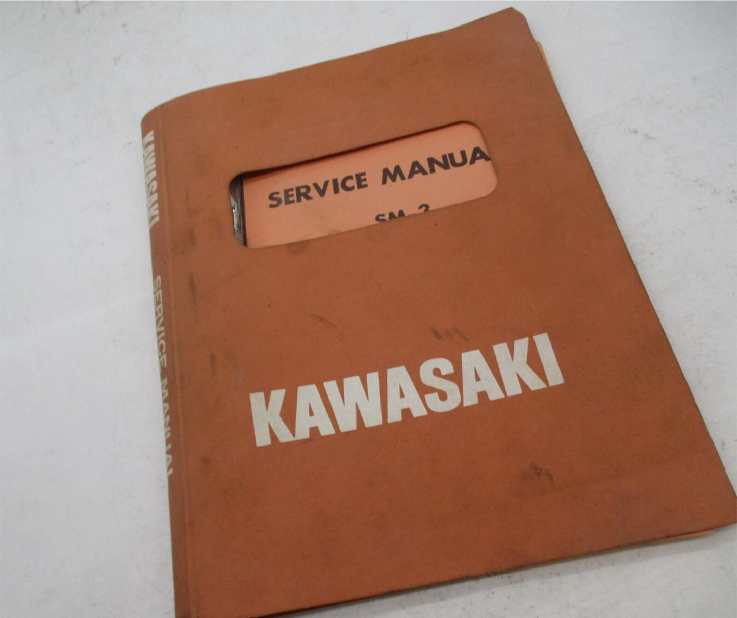 Vintage Original 1970 Kawasaki SM-3 Service Manual Book