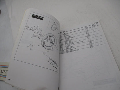 Harley Davidson Official Factory 1991 and 1992 Police Parts Catalog 99545-92