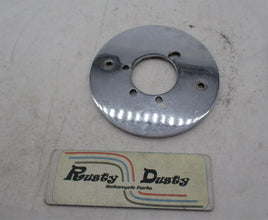 Harley Davidson Chrome 5.5" Air Cleaner Backing Carb Plate Cover