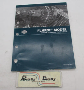 Harley Davidson Official Factory 2008 FLHRSE4 Model Parts Catalog 99433-08