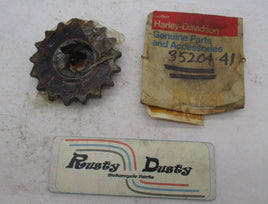 Harley Davidson Genuine NOS Countershaft Sprocket 45ci 1941-1973 35204-41