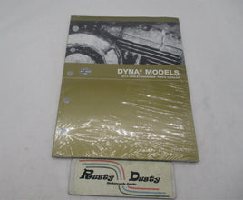 Harley Davidson Official Factory NOS 2010 Dyna Parts Catalog 99439-10