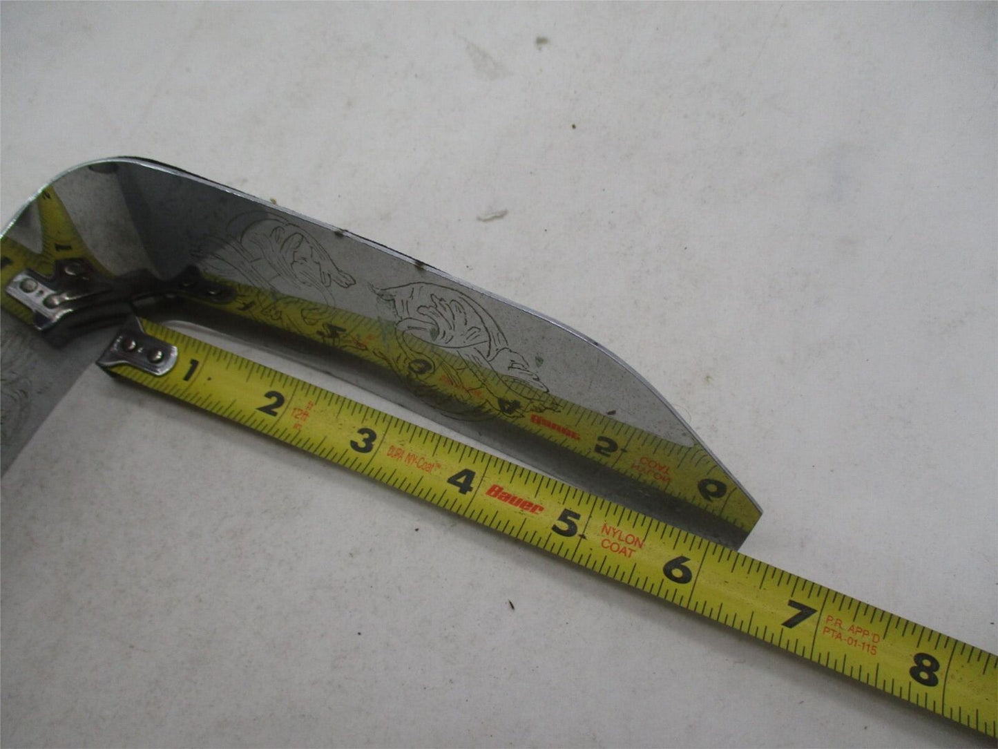 Honda Goldwing GL Vintage Single Engraved Chrome Mounting Trim Piece