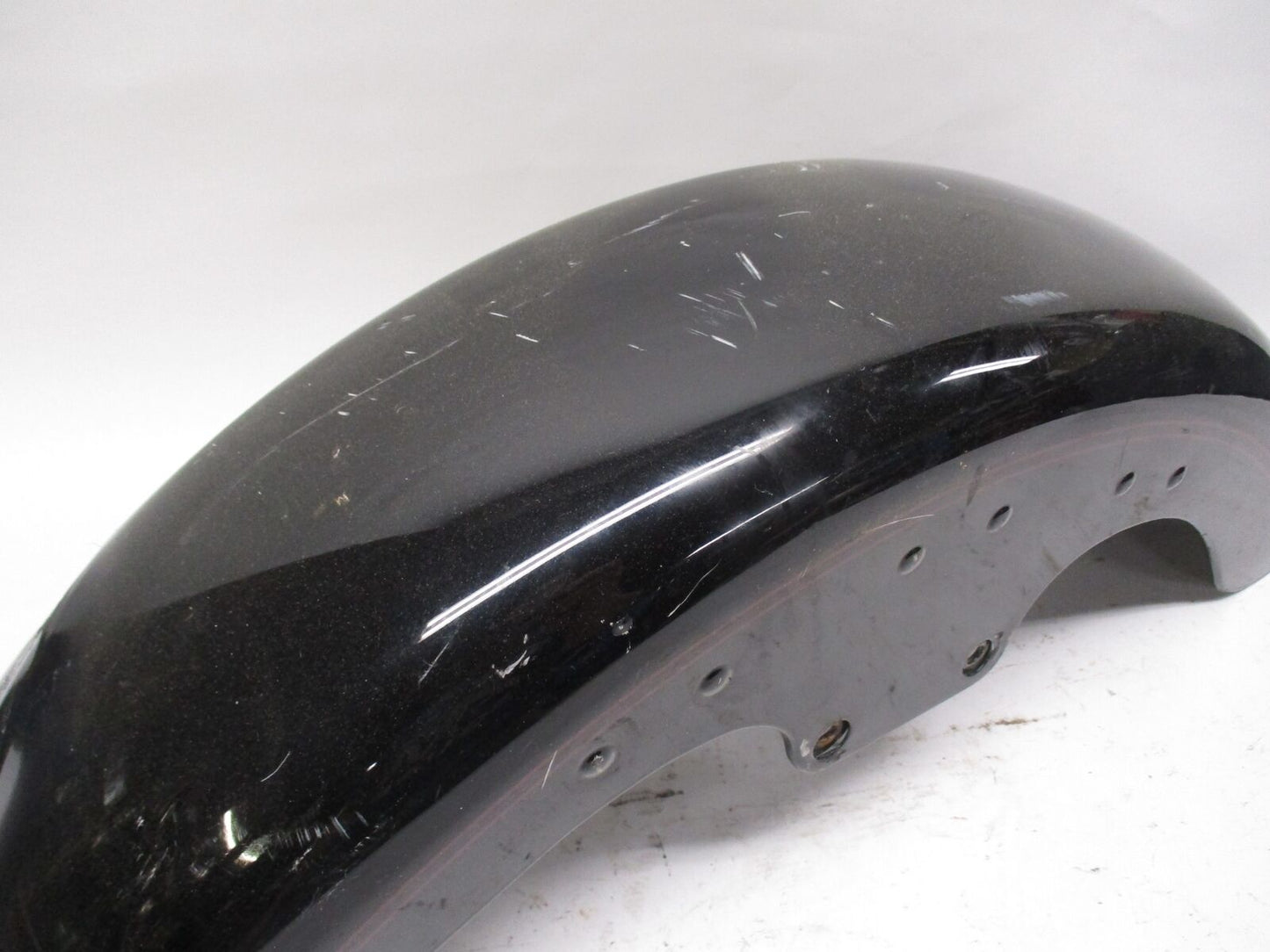Harley-Davidson Fatboy Softail Front Black Fender Red Pin Stripe