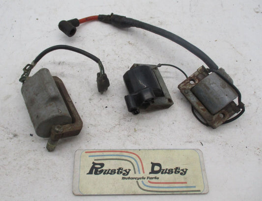 Mixed Lot of Vintage Motorcycle Ignition Coils Unmarked