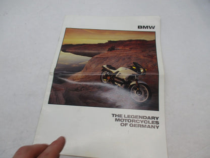 Vintage BMW The Legendary Motorcycles of Germany Dealership Sales Brochure