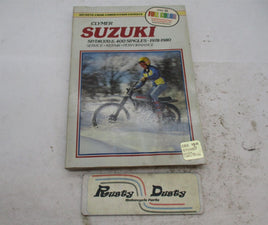 Suzuki Clymer 1978-1980 SP DR370 and 400 Singles Service Repair Manual Book