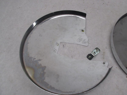 Pair of Harley-Davidson Touring Electra Glide Chrome Rotor Covers 43068-89
