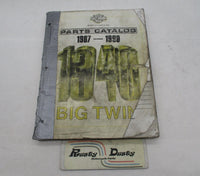 Harley Davidson Official Factory 1987-1990 1340 Big Twin Parts Catalog 99450-90