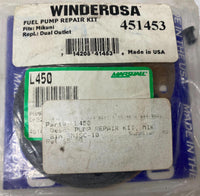 Winderosa Fuel Pump Repair Kit 451453 Mikuni Dual Outlet