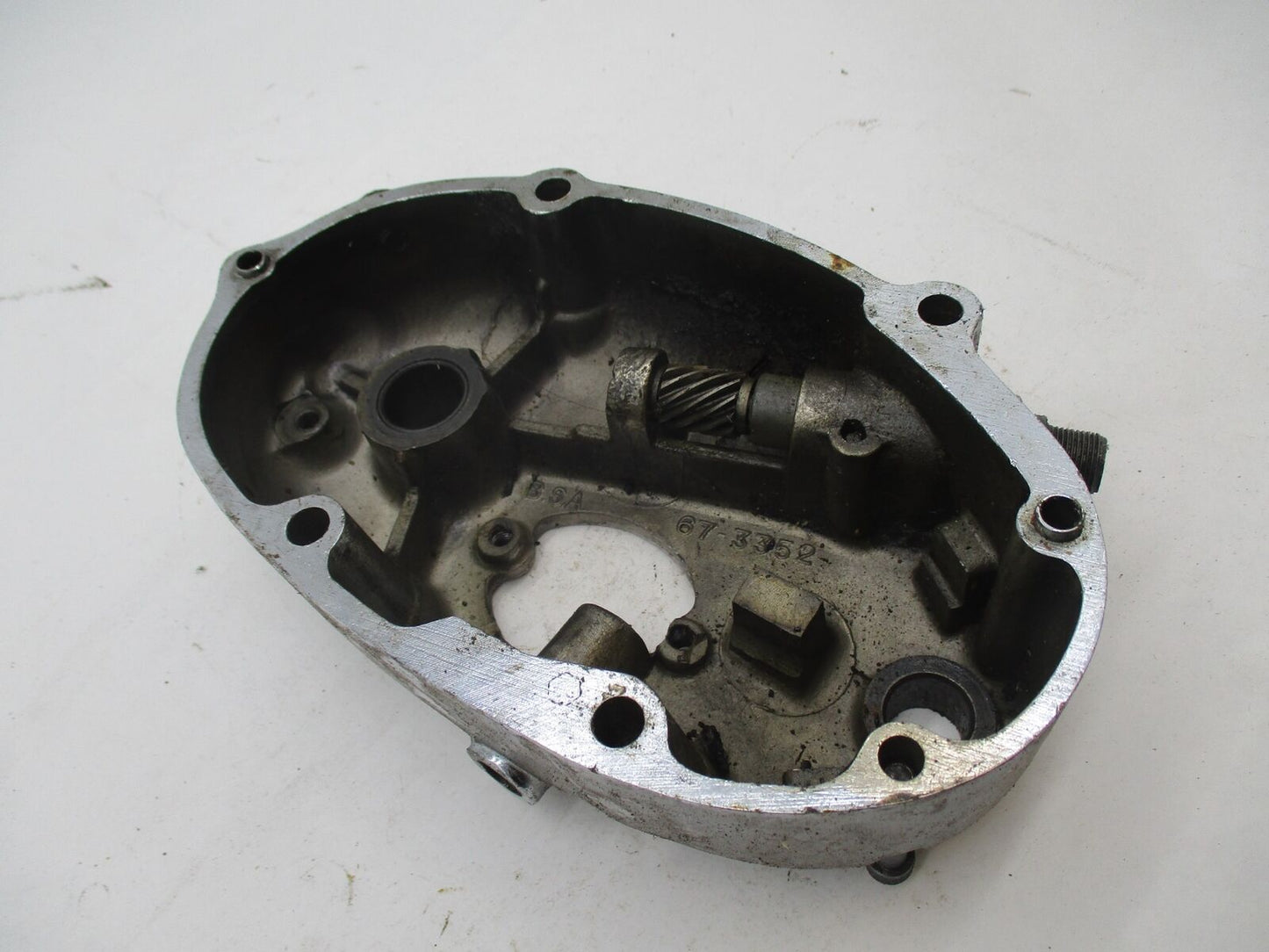 Vintage BSA  A7 A10 Motorcycle Outer Transmission Gearbox Kicker Cover 67-3352