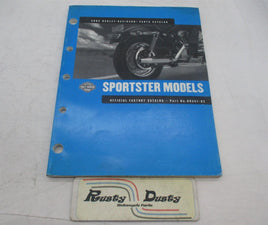 Harley Davidson Official Factory 2002 Sportster Parts Catalog 99451-02