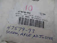 Lot of 8 Harley Davidson Genuine NOS Hex Head Rear Axle Adjusting Screw 47579-93