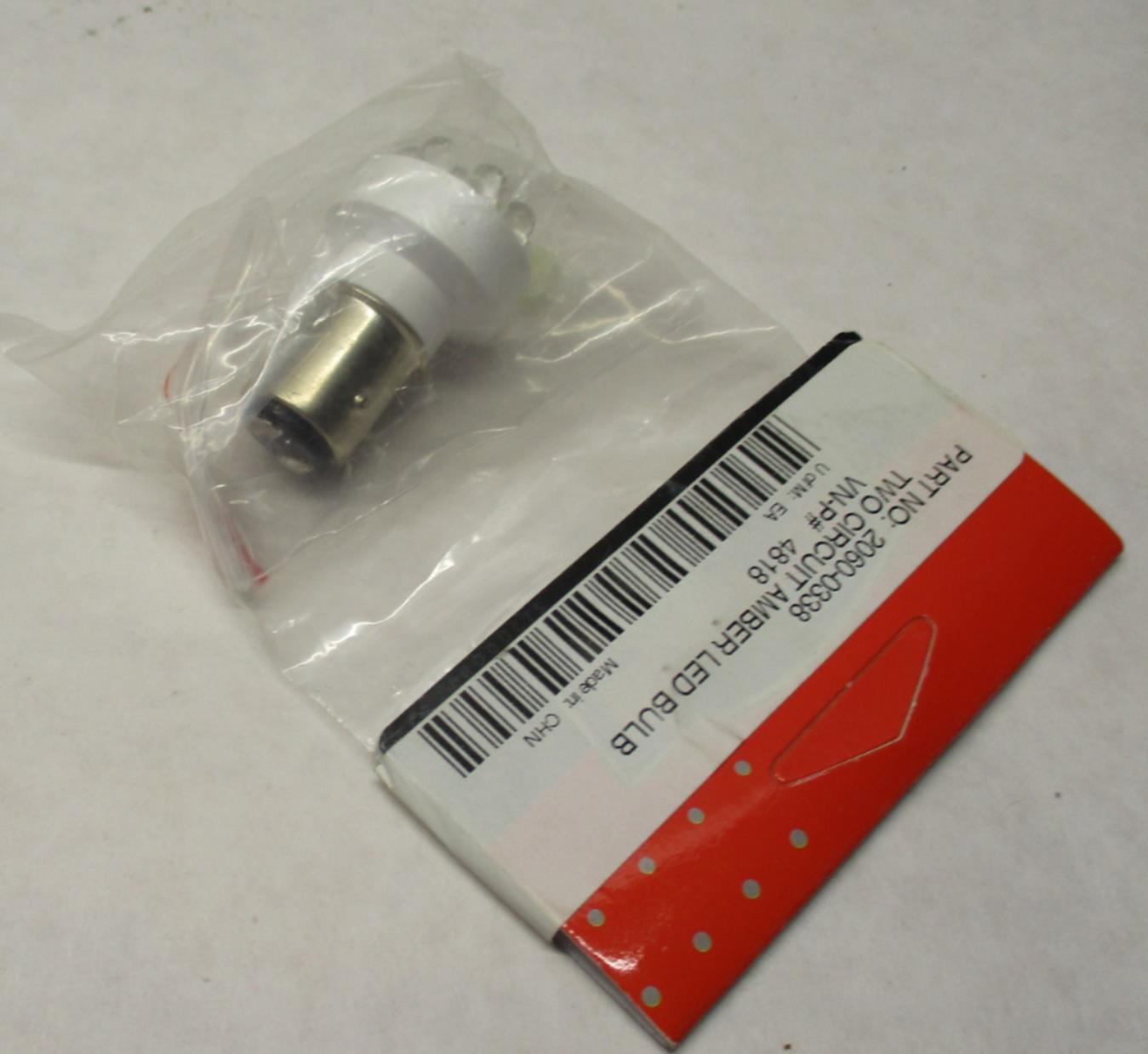 Kuryakyn 4818 Two Circuit Amber Led Turn Signal Bulb Harley