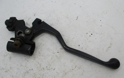 Vintage Motorcycle  Black Clutch Hand Control Lever and Perch Assembly