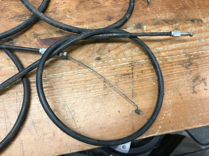 LOT (6) Honda 250 XR XR250R XR250-R Used Cables Throttle Clutch 1986 -1991