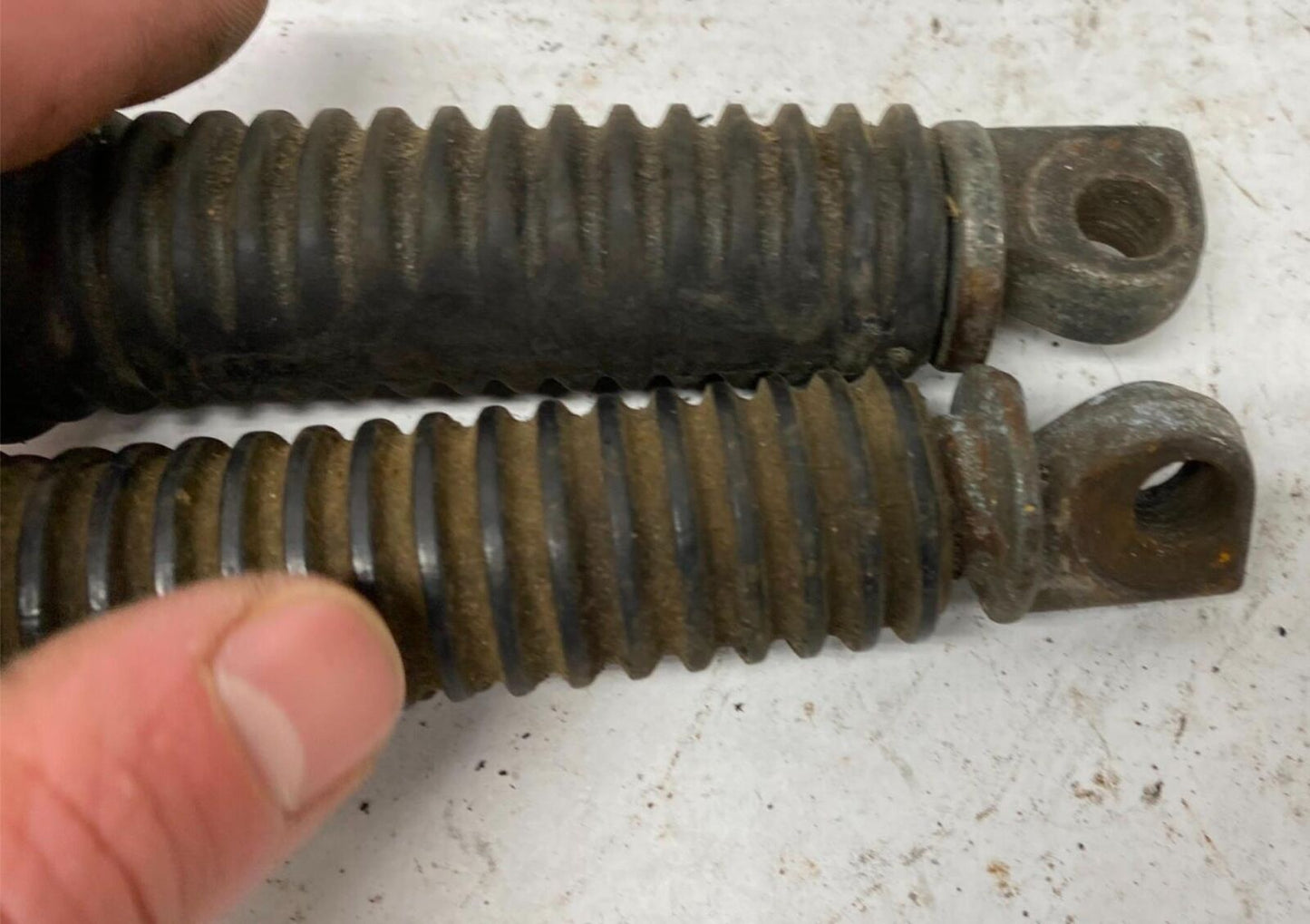 Harley Shovelhead Ironhead Standard Passenger OEM Footpegs