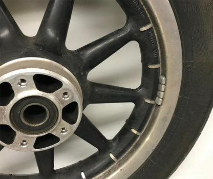 Harley Davidson 16x3 Front Wheel Touring 9 Spoke Black with Tire