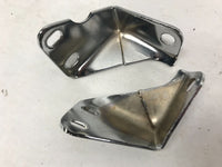 Harley Davidson FLH Chrome Wind Deflector Plates