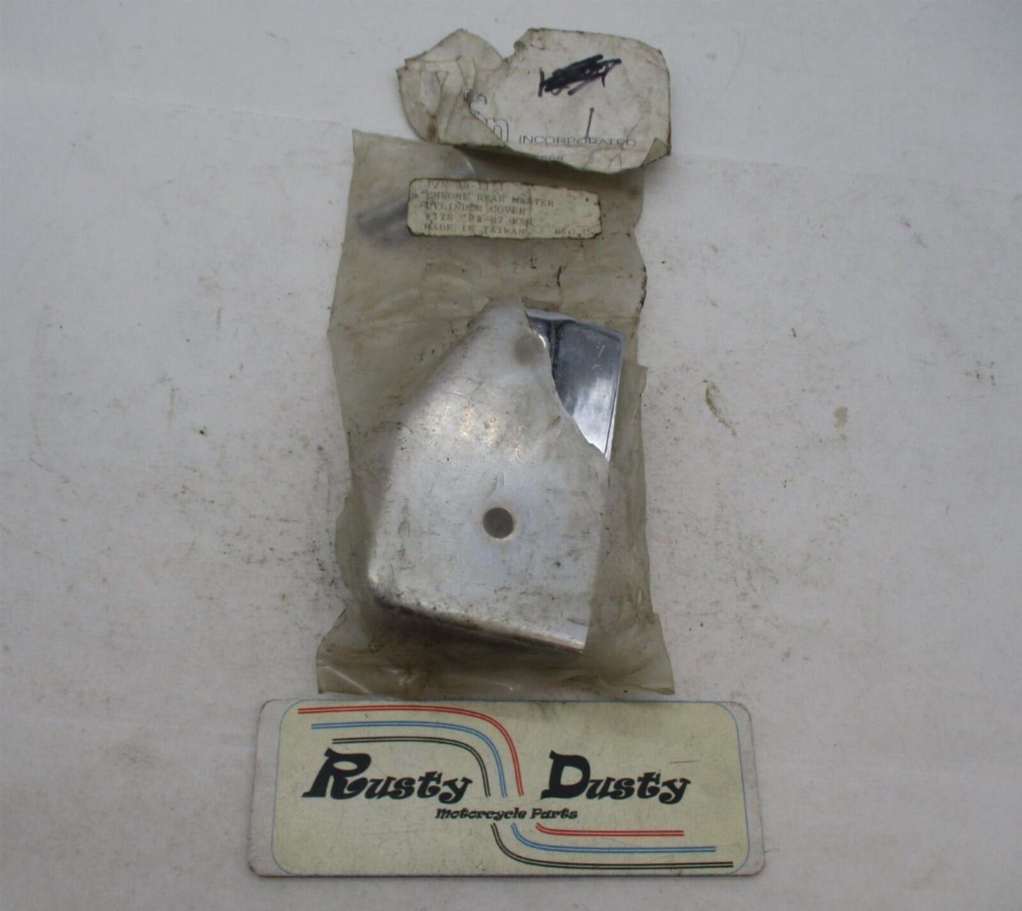 Harley Add On Accessories 82-87 FXR Chrome Rear Master Cylinder Cover 39-1151