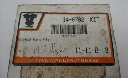 Harley Davidson V-Twin Fork Seal Rebuild Kit 14-0702