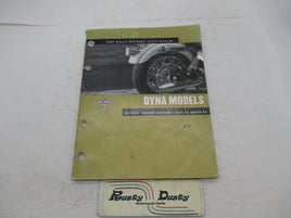 Harley Davidson Official Factory 2002 Dyna Parts Catalog 99439-02