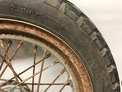 16" Rear Harley Spoke Wheel Shovelhead Spoke Chopper