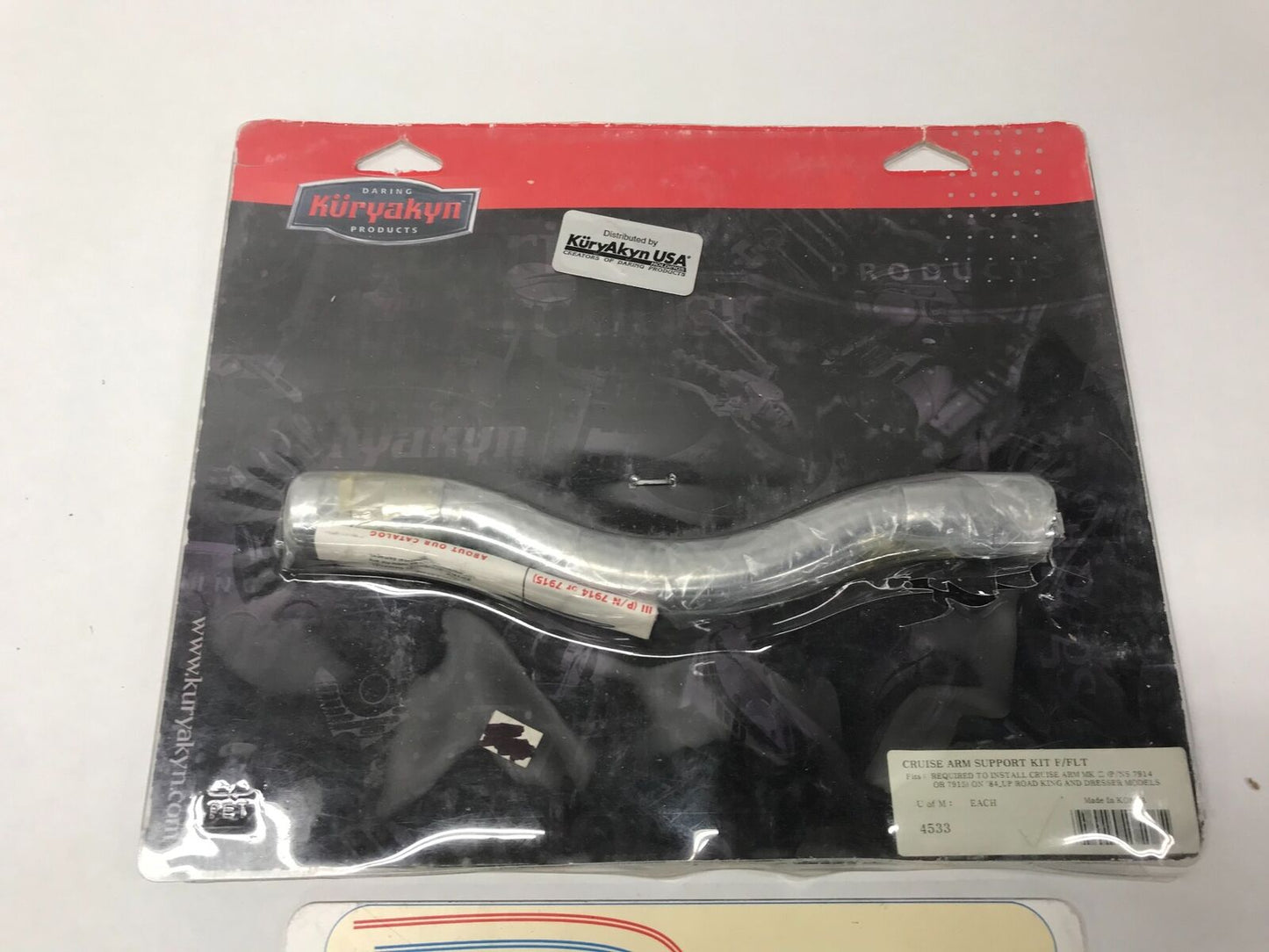 Kuryakyn Harley Davidson Cruise Arm Support Kit F/FLT 4533