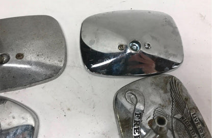 Lot of  (4) Harley Davidson aftermarket Mirrors Shovelhead Chrome Ironhead
