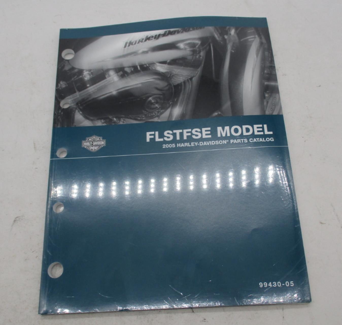 Harley Davidson Official Factory 2005 FLSTFSE Parts Catalog 99430-05