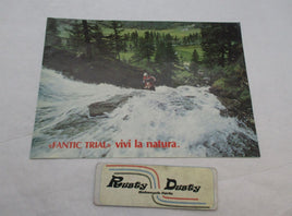 Vintage Original Fantic Motor Trial Trials Dealership Sales Brochure