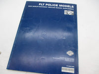 Harley Davidson Official 2003 FLT Police Service Manual Supplement 99483-03SP