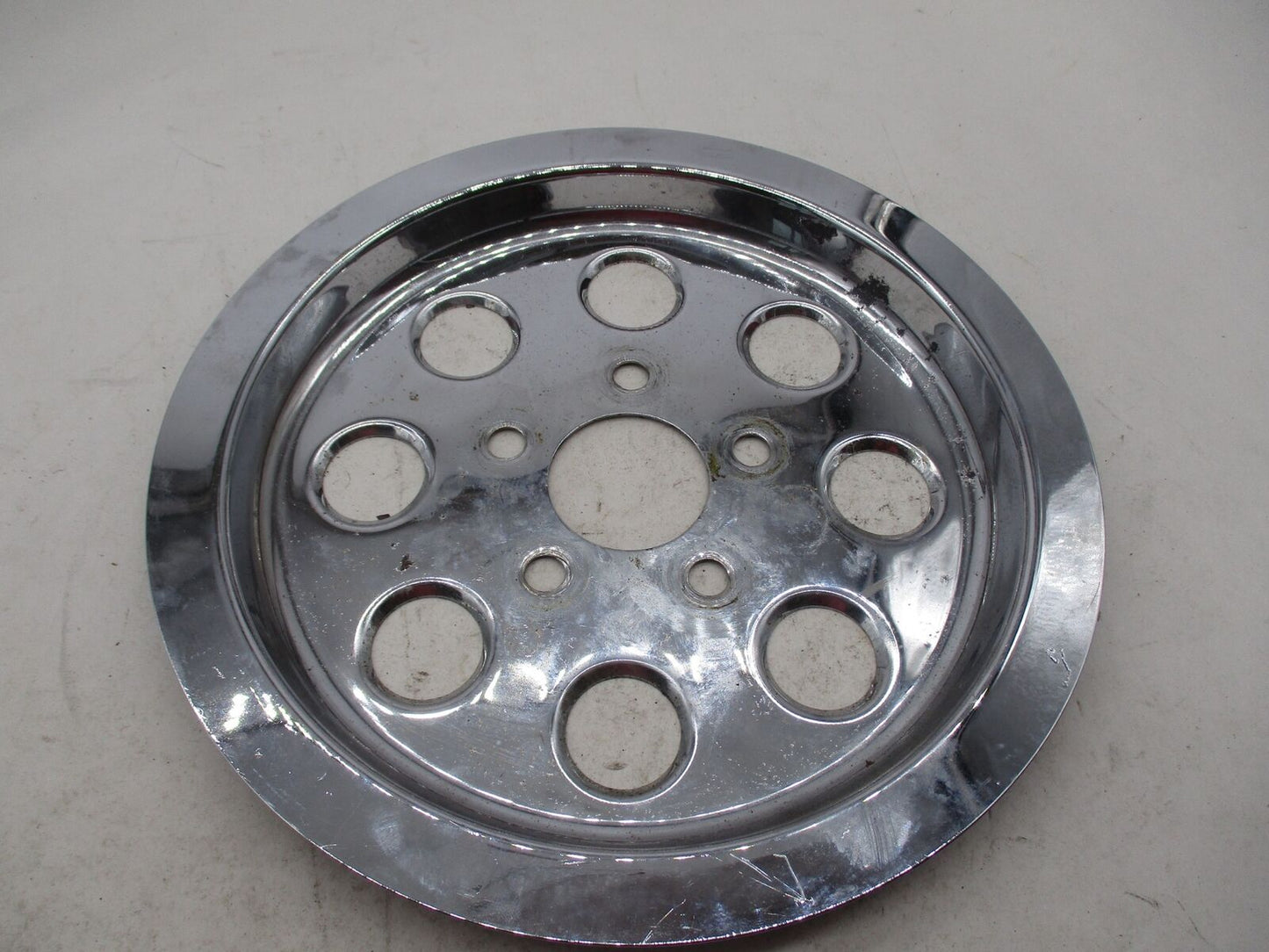 Harley Davidson 5 Hole Sprocket Chrome Cover 11" Diameter
