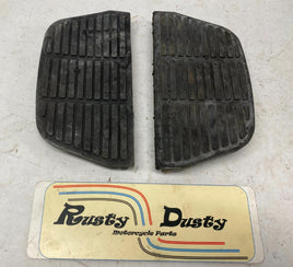 Harley Davidson Mismatched Pair of Passenger Floorboard Rubber Replacement Pads