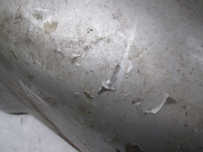 Vintage Italian Made in Itlay Silver Cafe Racer Motorcycle Gas Tank Gilera ?