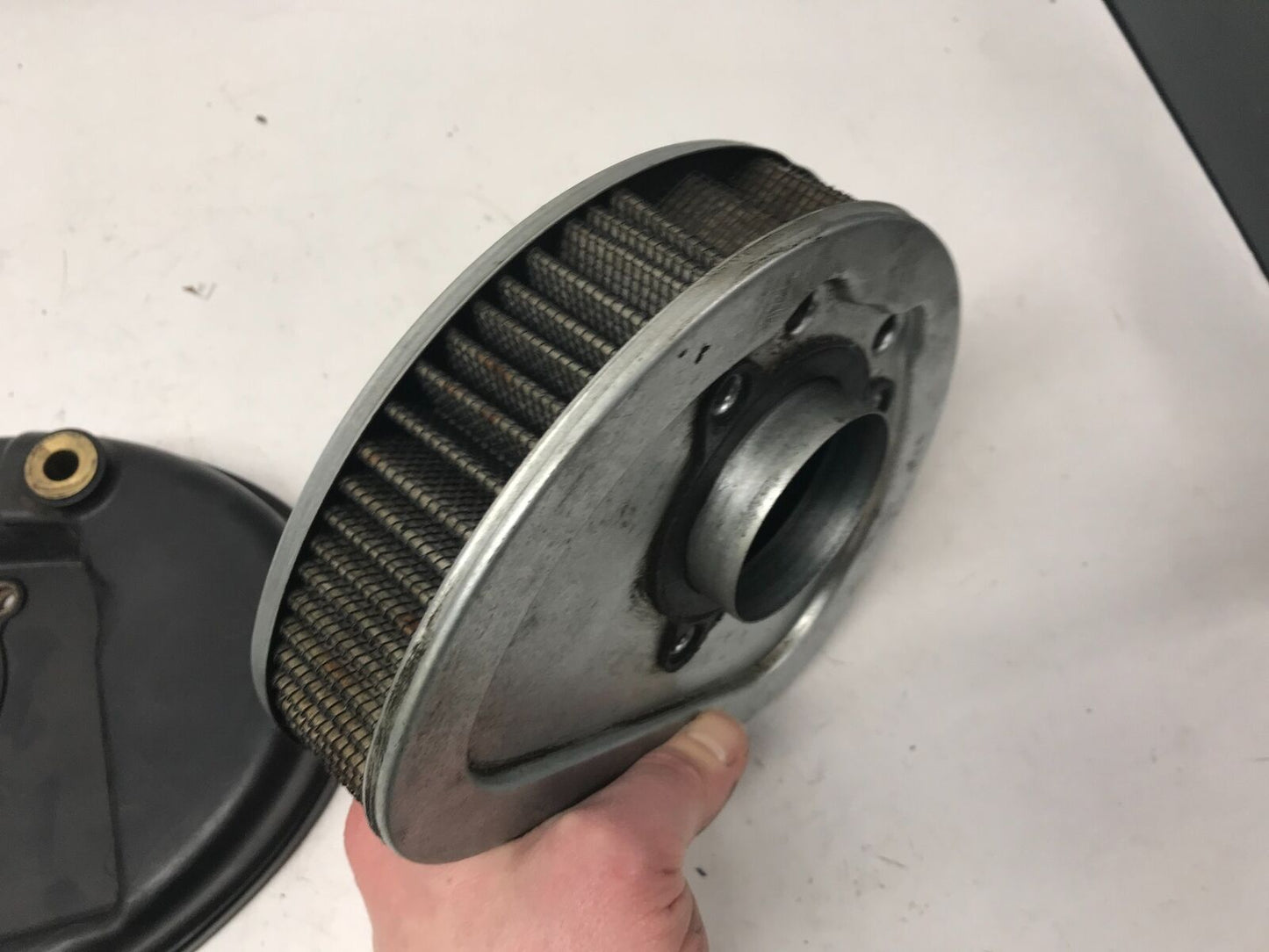 Harley Davidson Air Cleaner Backing Plate & Filter 29630-08A