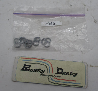 Lot of 13 Harley Davidson Genuins NOW Lock Washers High Collar 7045