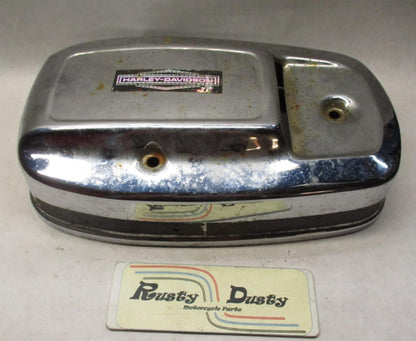 Harley Davidson Ham Can Shovelhead Air Cleaner Cover w/ Harley decal