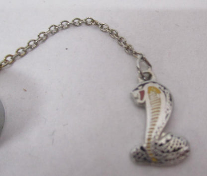 Cobra Snake Silver Dangle Pendant Charm Necklace Jewelry Shelby