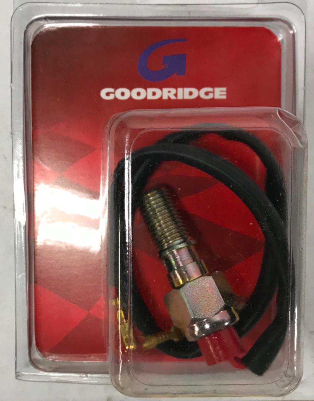 Goodridge Hydraulic Brake Light Switch 131721 Motorcycle Harley