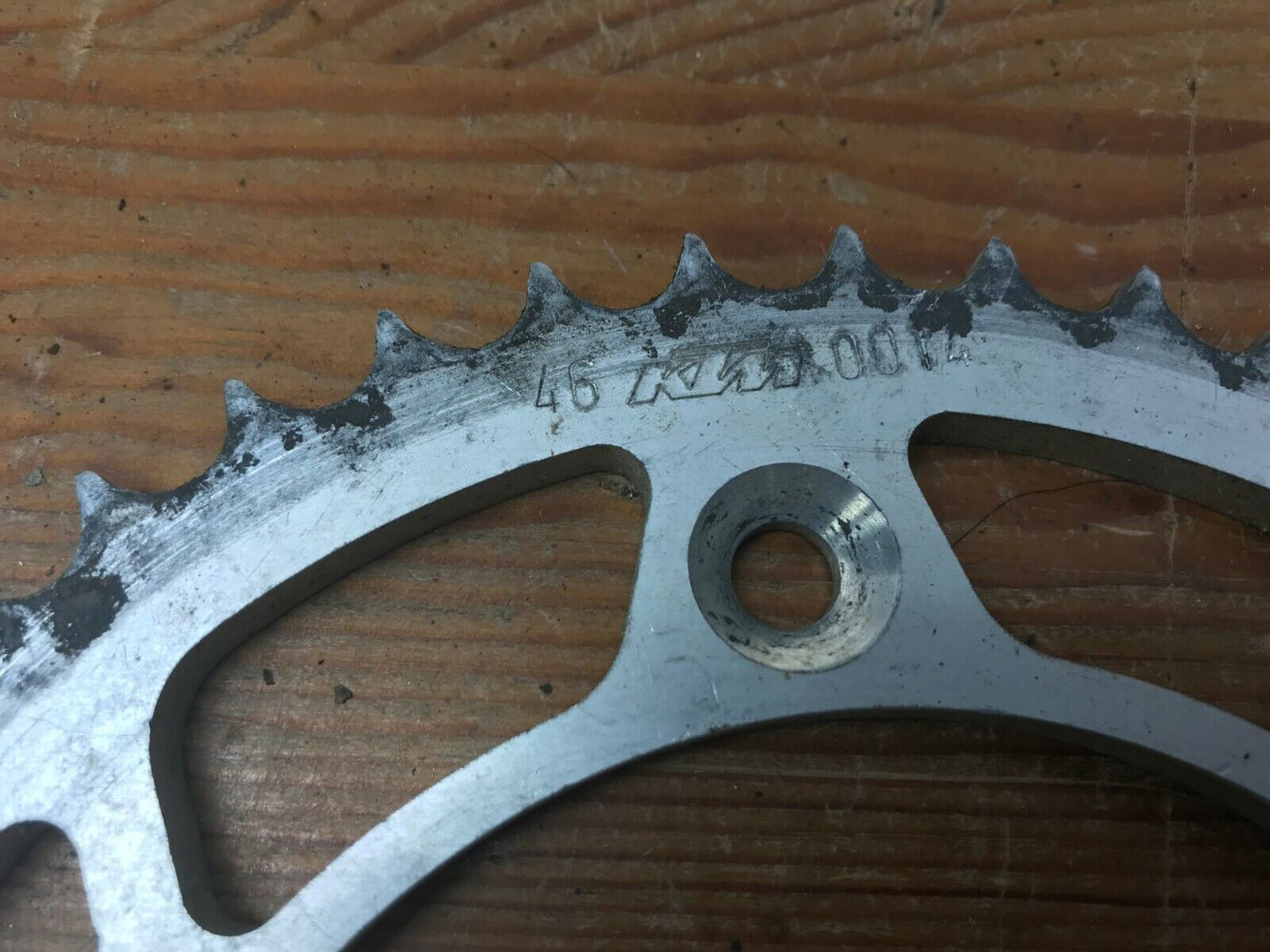 KTM 0014 46 Rear Sprocket Silver Used OEM