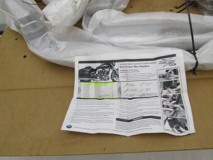 Harley RCX 2010-14 Touring Exhaust Power Max Headers RCX303C (Missing Parts)