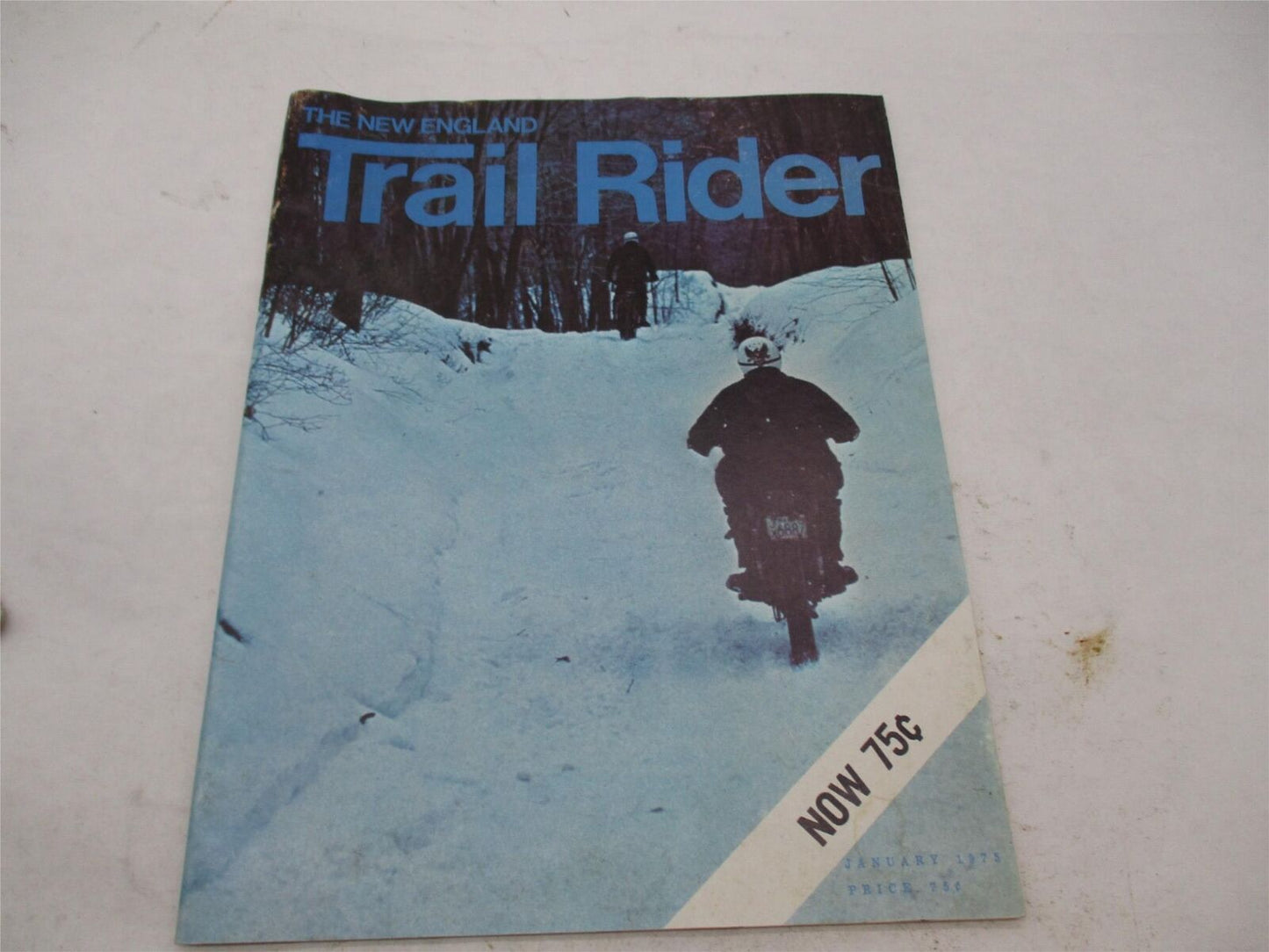 The New England Trail Raider Motorcycle Magazine January 1975 Issue