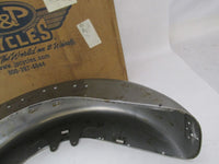 Harley Davidson J&P NOS Cycles Raw Steel Front Heritage Fender 7100090