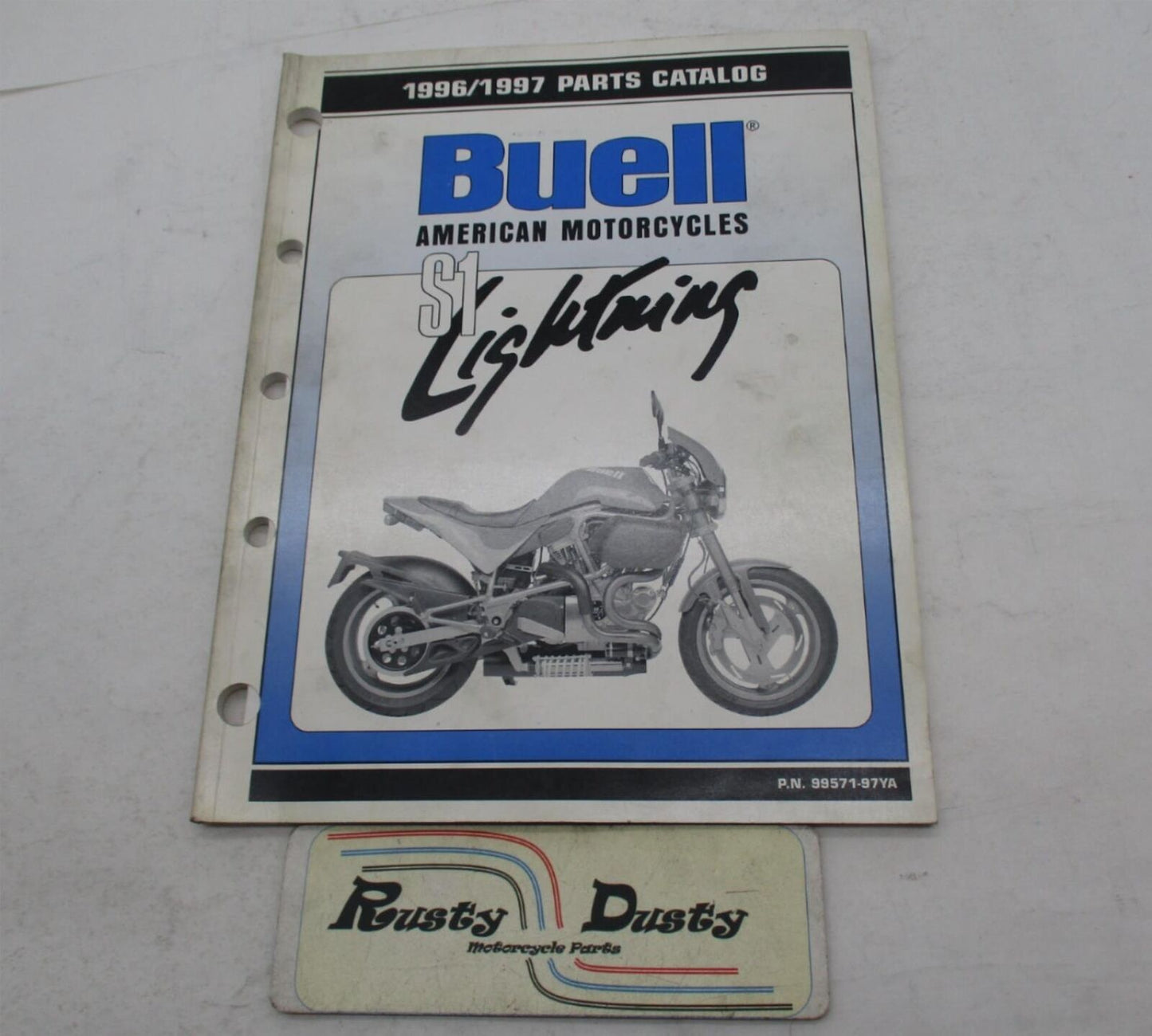 Harley Buell Official Facotry 1996/1997 S1 Lightning Parts Catalog 99571-97YA