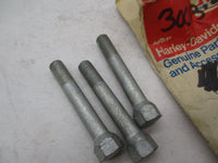 Lot of 3 Harley Davidson Genuine NOS Servi-Car Mounting Screws 30013-58