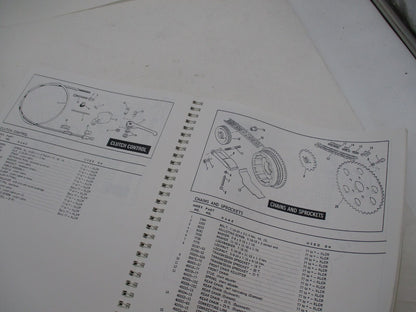 Harley Davidson Genuine Official Factory 1997 XLCR-1000 Parts Catalog 99426-77